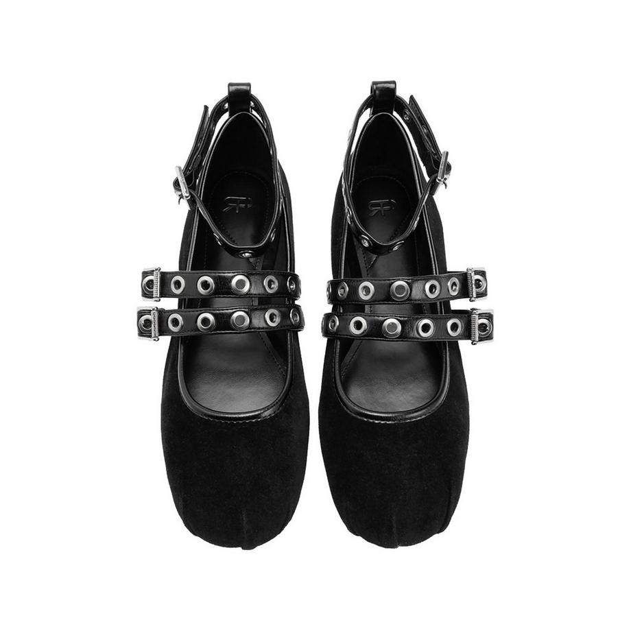 Parfois Ballerinas mit Schnallenriemen  