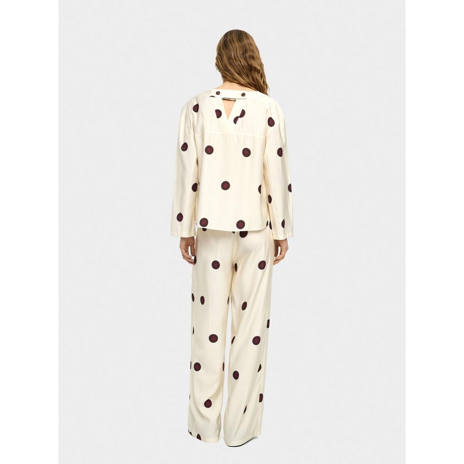 Parfois Weite Hose mit Tupfenmuster  