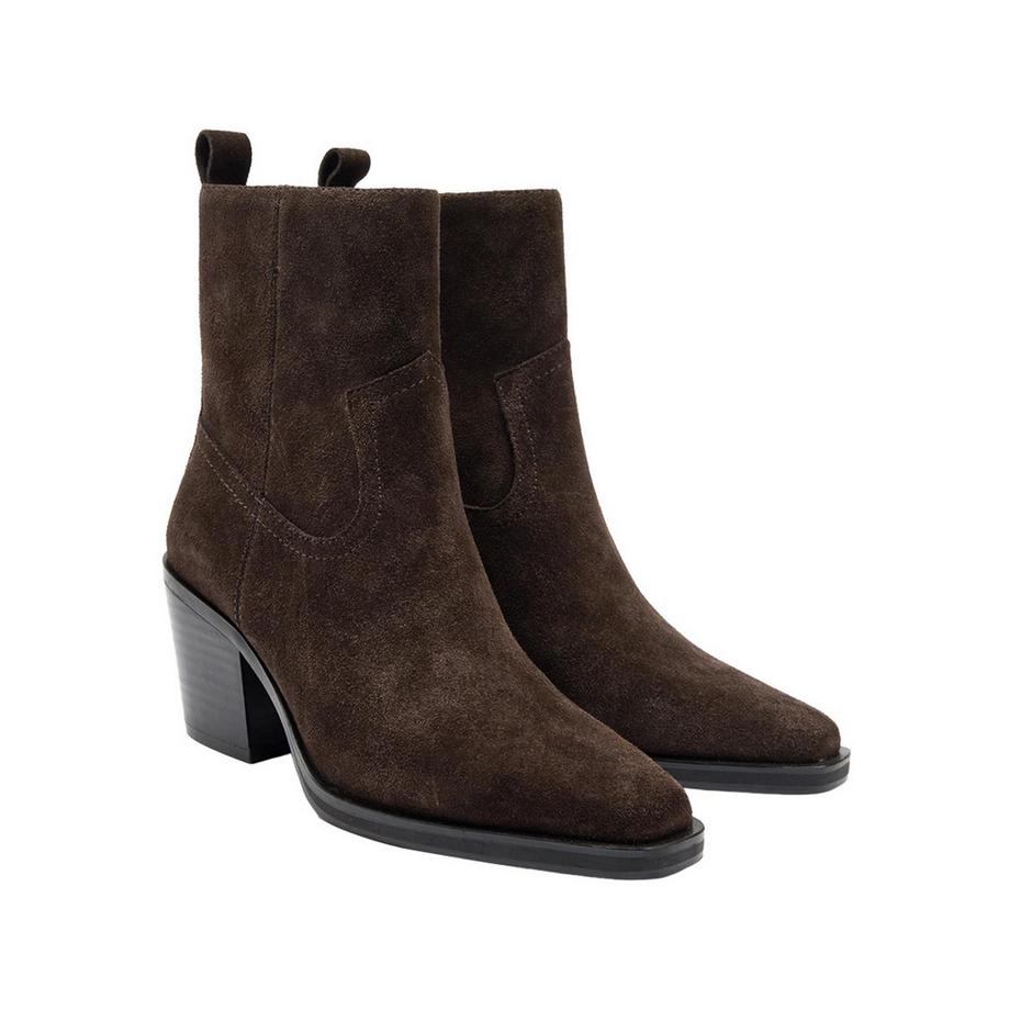 Parfois Lows Stiefelette spitz zulaufend Blockabsatz  