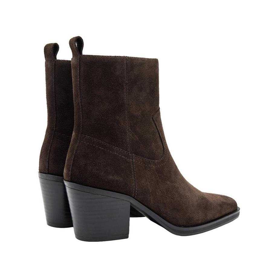 Parfois Lows Stiefelette spitz zulaufend Blockabsatz  