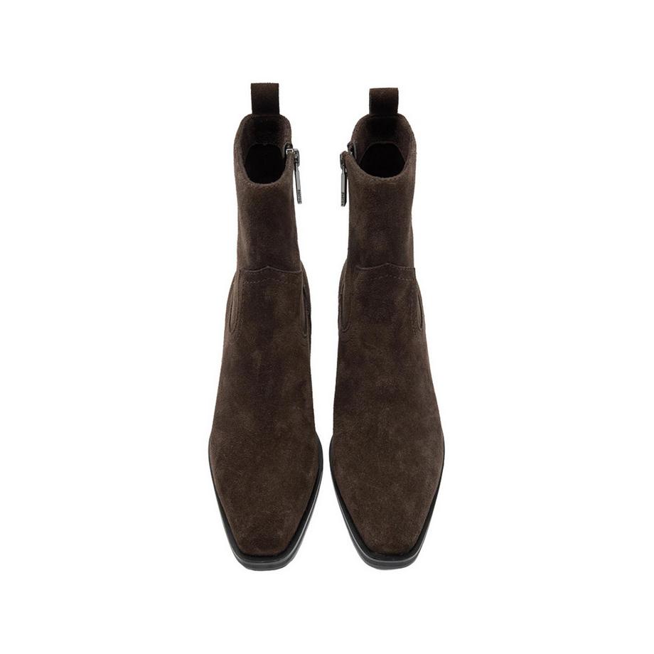 Parfois Lows Stiefelette spitz zulaufend Blockabsatz  