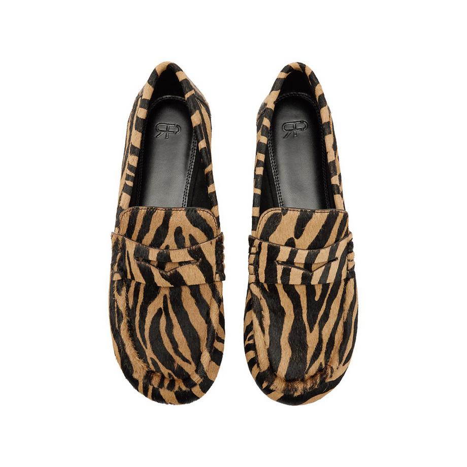 Parfois Zebra Print Loafers  