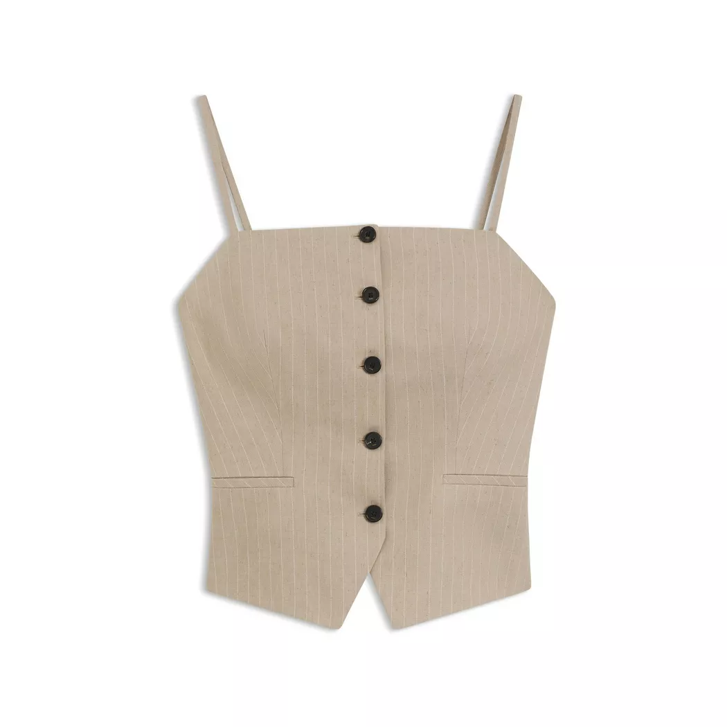 Hugo - Gilet, für Damen, Beige, Größe 38