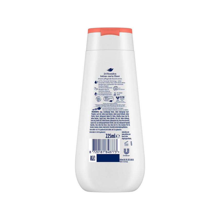 Dove  Advanced Care Gel douche soin bienfaisant Pêche 