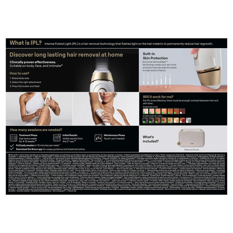 BRAUN IPL epilatore Silk-expert Pro IPL PL5210 