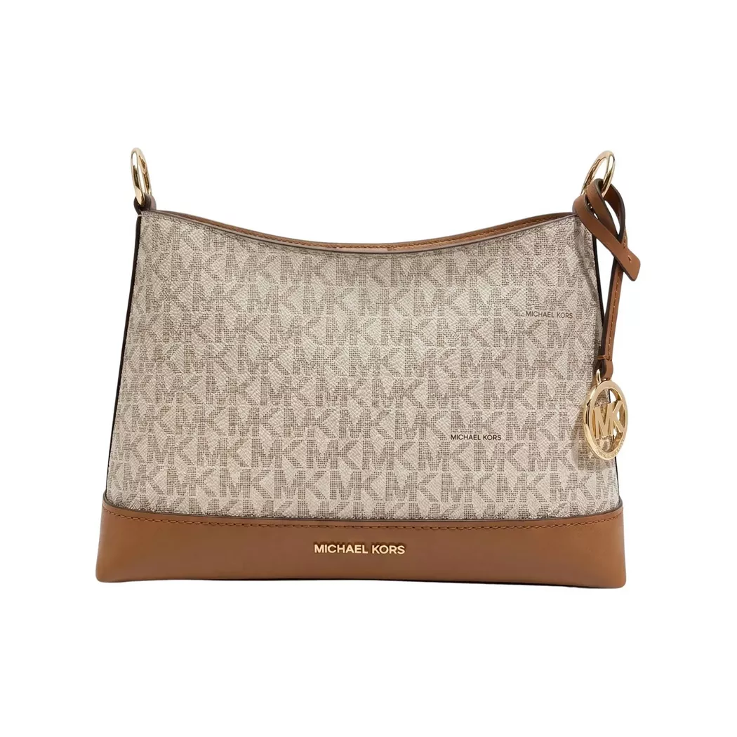 Michael Kors pour femme. 32S6G3PC1B Sac à bandoulière Vanilla, marron (OSFA), Beige, Casuel, Polyester