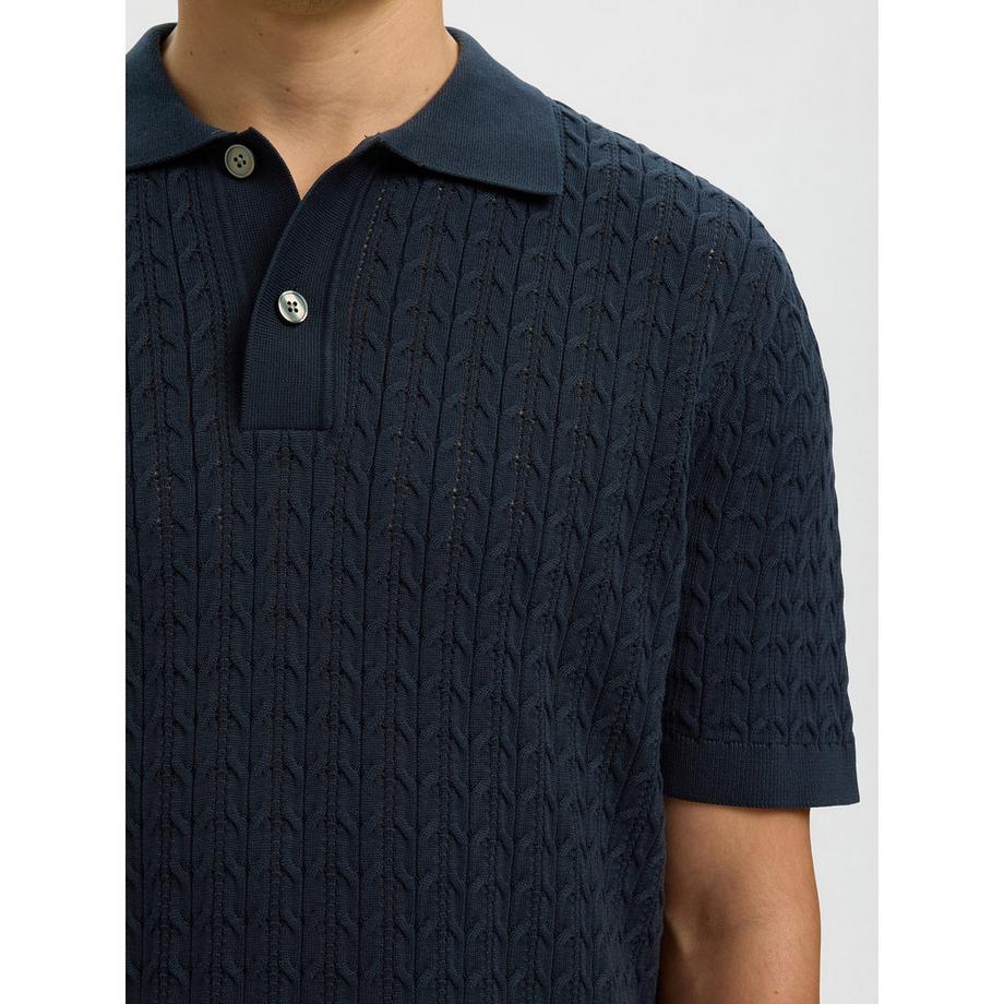 SELECTED Polo Manica Corta  