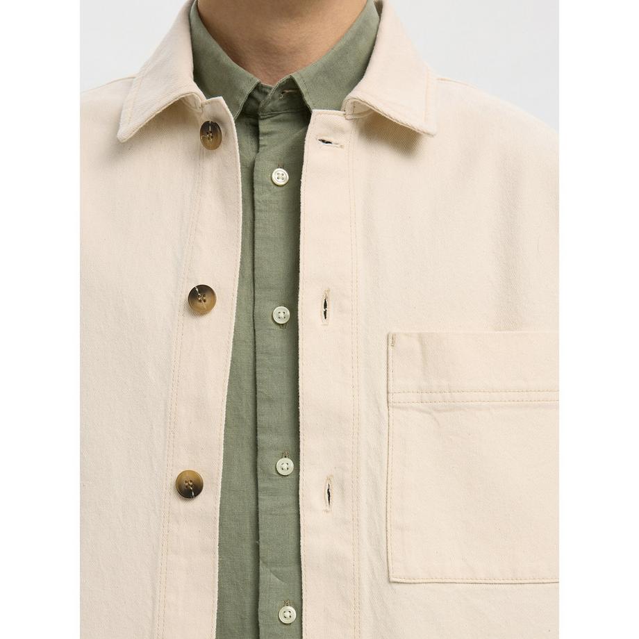 SELECTED  Chemise, Modern Fit, manches courtes 