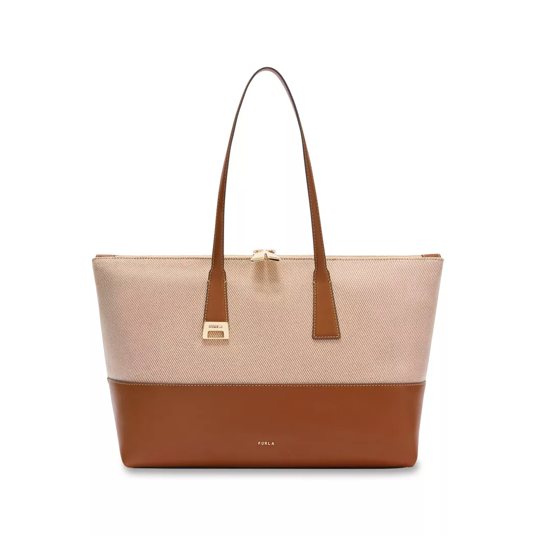 Furla pour femme. WB01940-BX3542 Sac à main marron Olivia (OSFA), Casuel, Coton