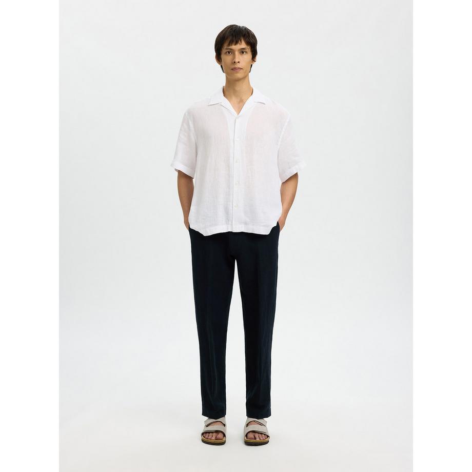 SELECTED Pantalon en mélange de lin  