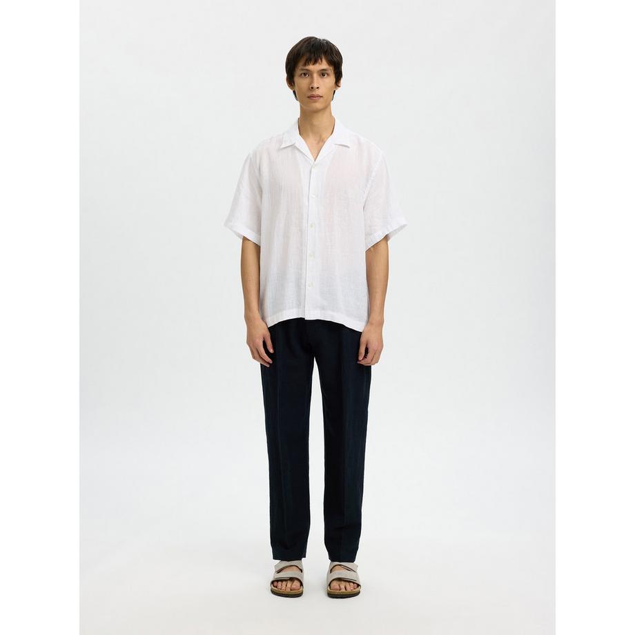 SELECTED Pantalon en mélange de lin  