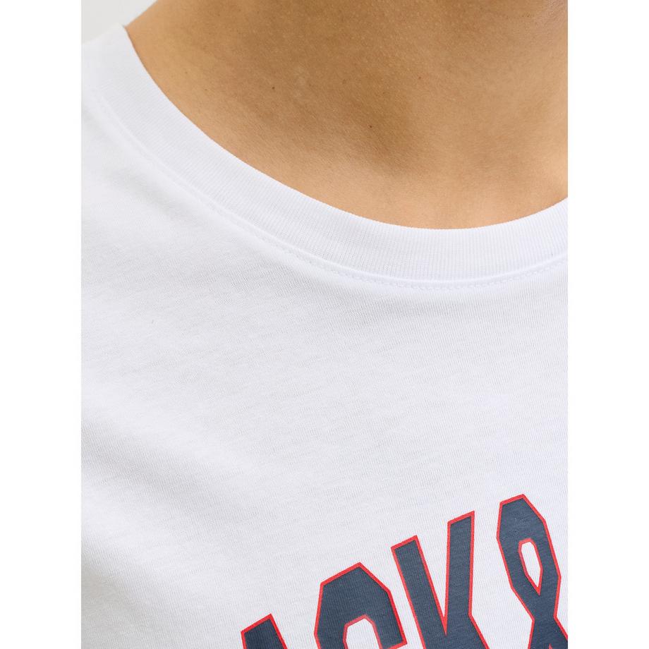 JACK & JONES JJELOGO TEE SS O-NECK 2 COL SS26 SN T-shirt  