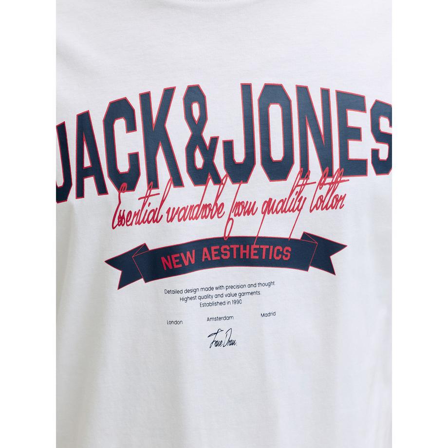 JACK & JONES JJELOGO TEE SS O-NECK 2 COL SS26 SN T-shirt  