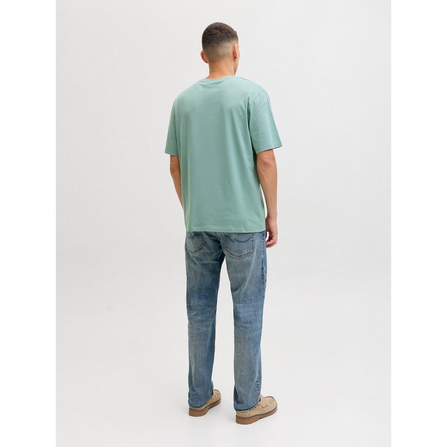 JACK & JONES JJELOGO TEE SS O-NECK 2 COL SS26 SN T-Shirt  