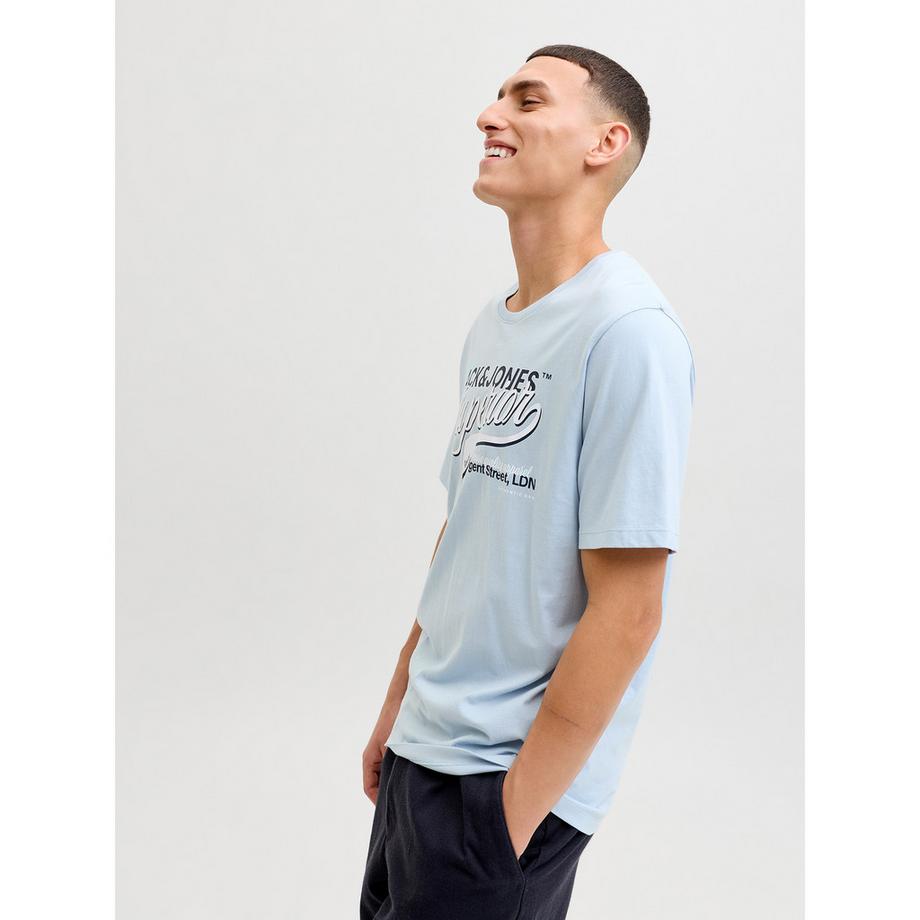 JACK & JONES Logo Print Regular Fit T-Shirt  