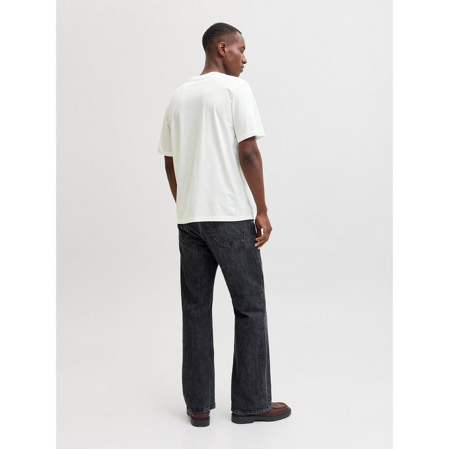 JACK & JONES T-shirt à col rond et manches courtes avec logo  