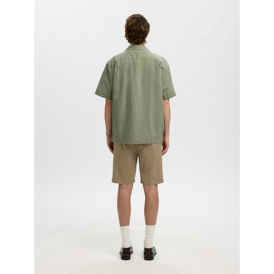 SELECTED  Chemise, manches courtes 