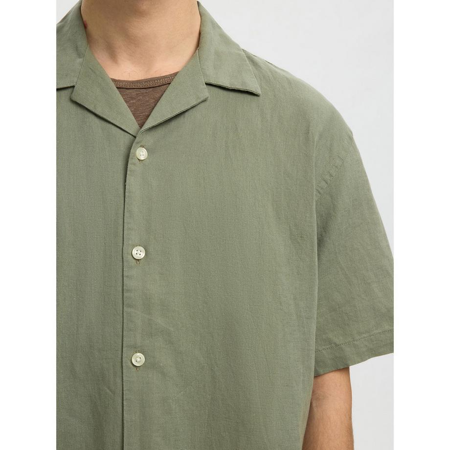 SELECTED  Chemise, manches courtes 