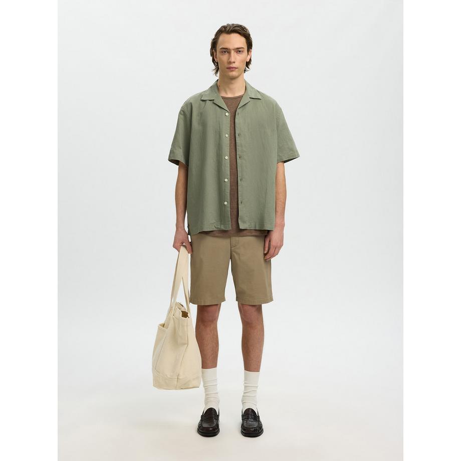 SELECTED  Chemise, manches courtes 