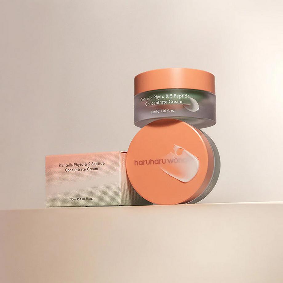 HARUHARU  Centella Phyto & 5 Peptide Concentrate Cream 