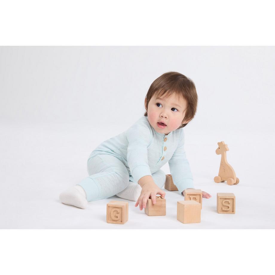 HUGGIES Pyjama bébé à manches longues avec broderie animale  