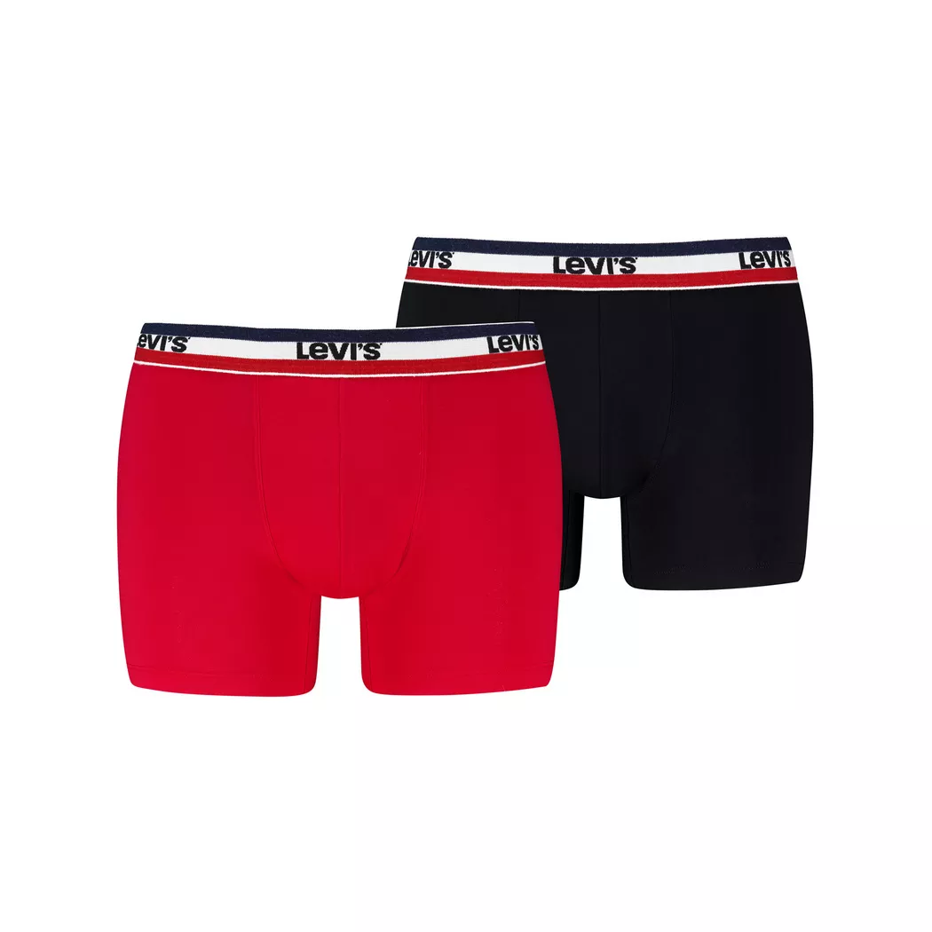 Levi´s Underwear Boxers 701238426 2 Unités Green / Grey Melange S Homme 5