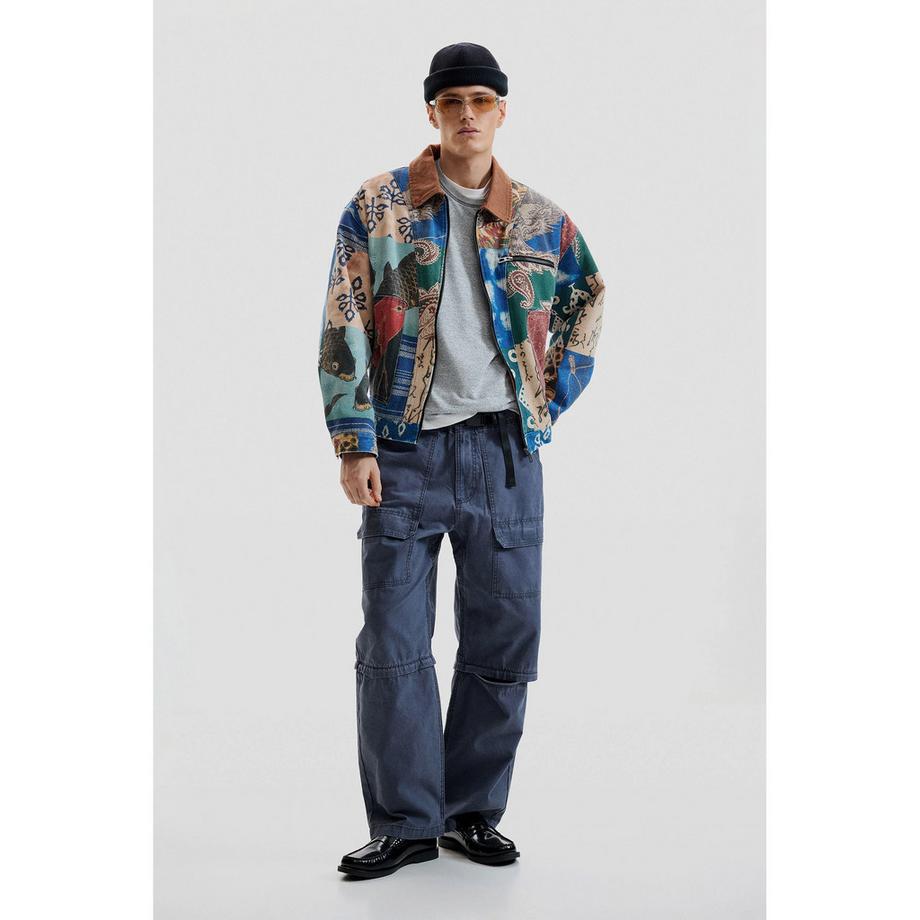 Desigual Veste Bomber sans Capuche  