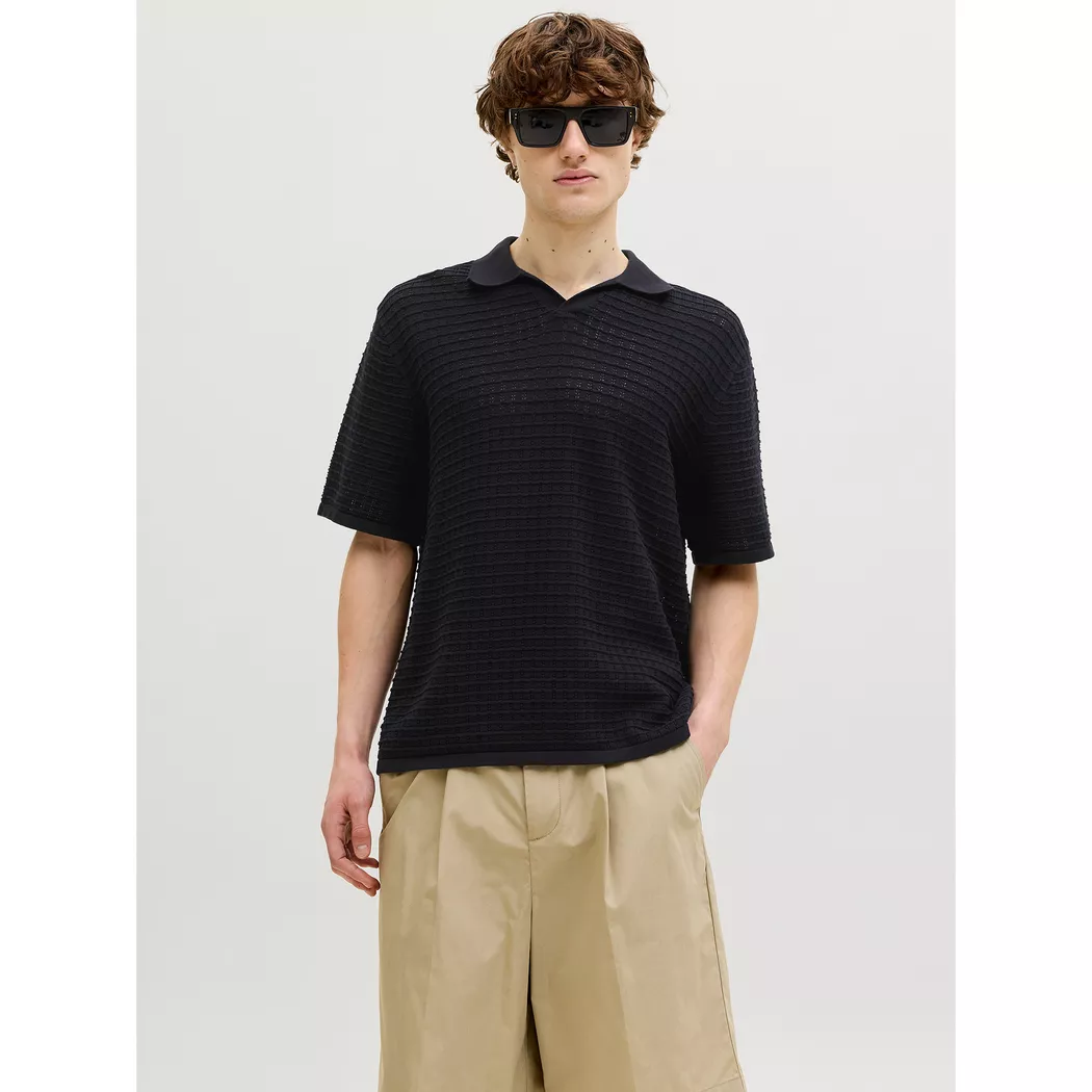 Jack & Jones - Polo Shirt, für Herren, Black, Größe M