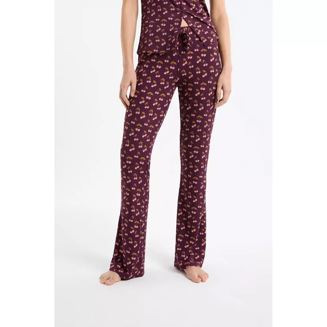 Etam - Pyjamahose, für Damen, Violett, Größe L