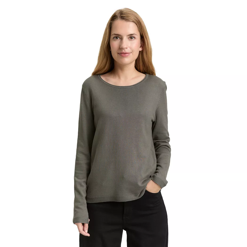 Tom Tailor - Pullover, für Damen, Grün Größe M