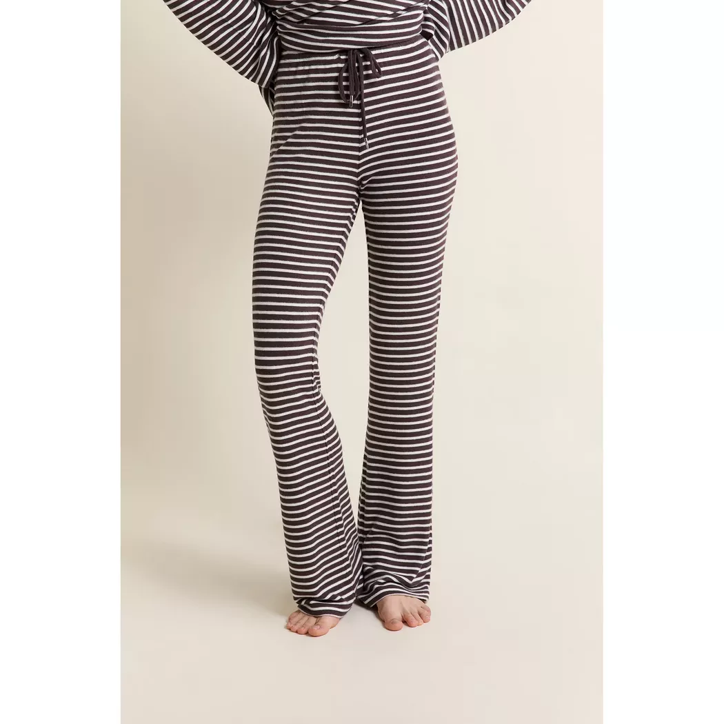 Etam - Pyjamahose, für Damen, Dunkelbraun, Größe L