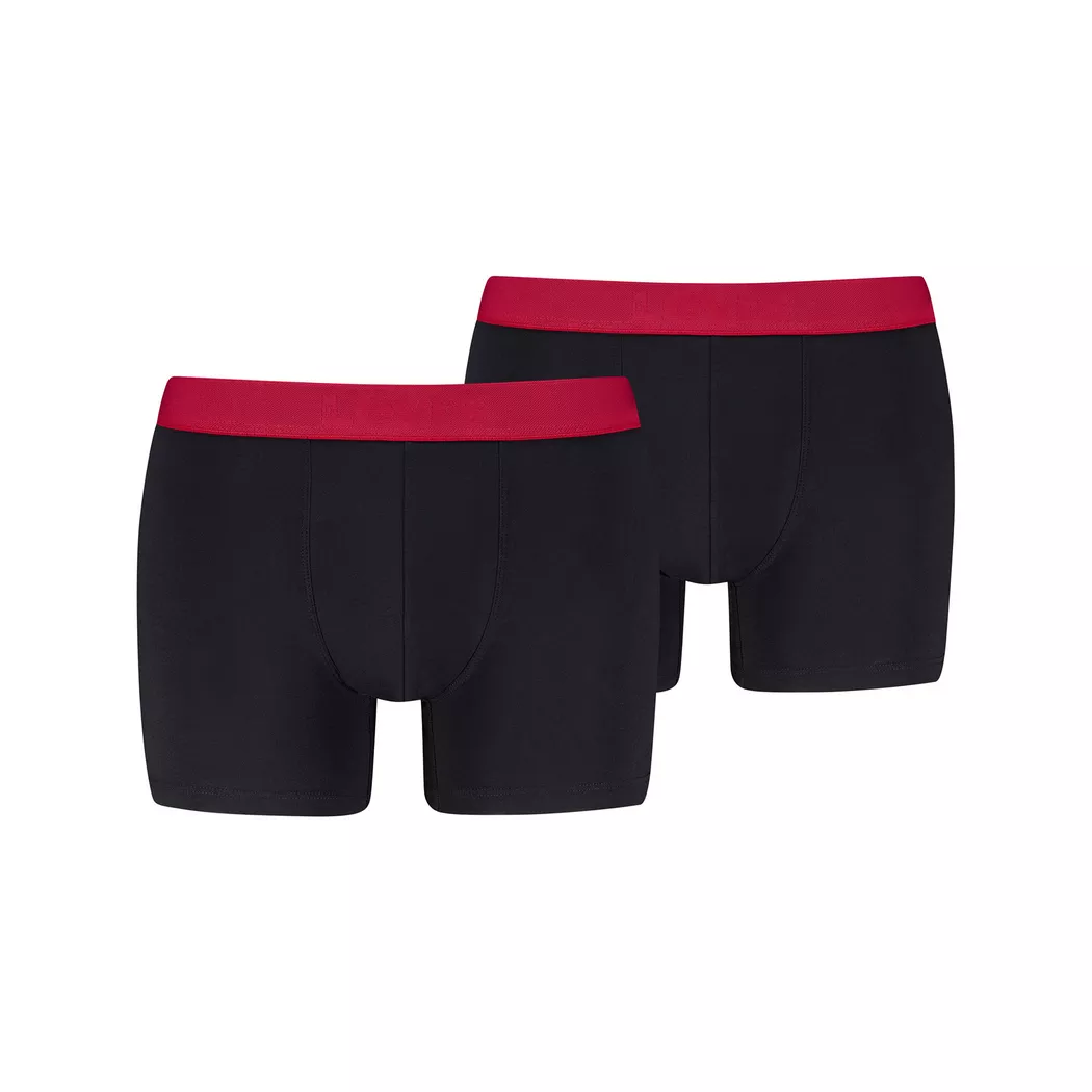 Levi´s Underwear Boxers 701223908 2 Unités Red / Black M Homme 2