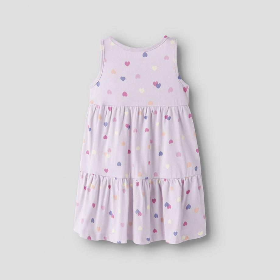 Name It Robe étagée imprimé cœurs  