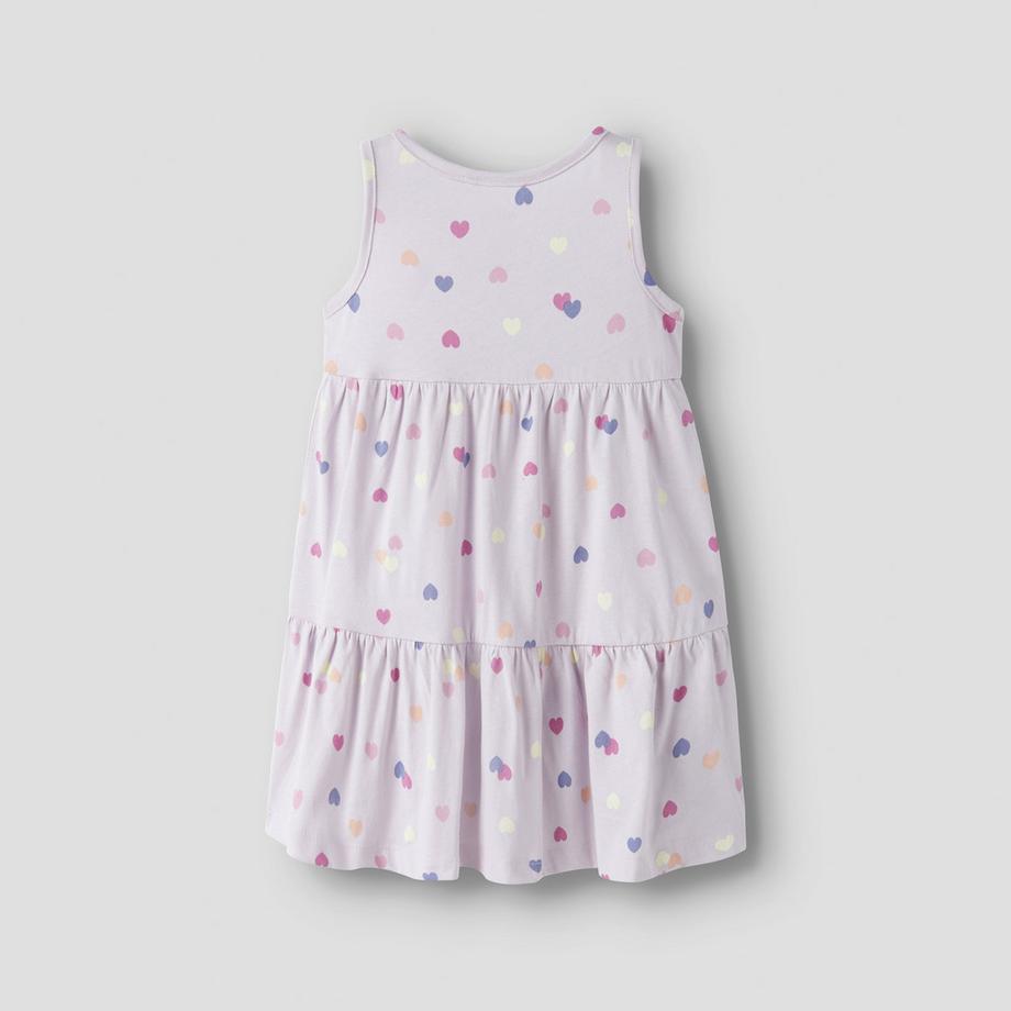 Name It Abito a balze stampa cuori  