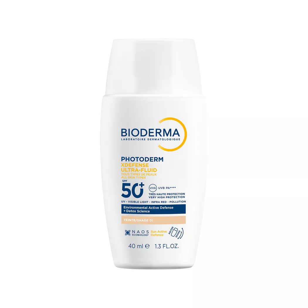 BIODERMA XDefense Ultra-Fluid LSF 50+ Shade 01 Sonnenschutz Gesicht