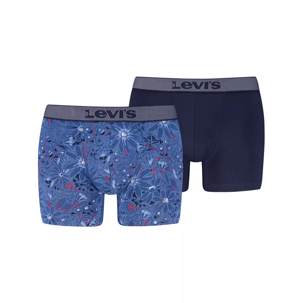 Levi´s Underwear Boxers 701238426 2 Unités Green / Grey Melange S Homme 4