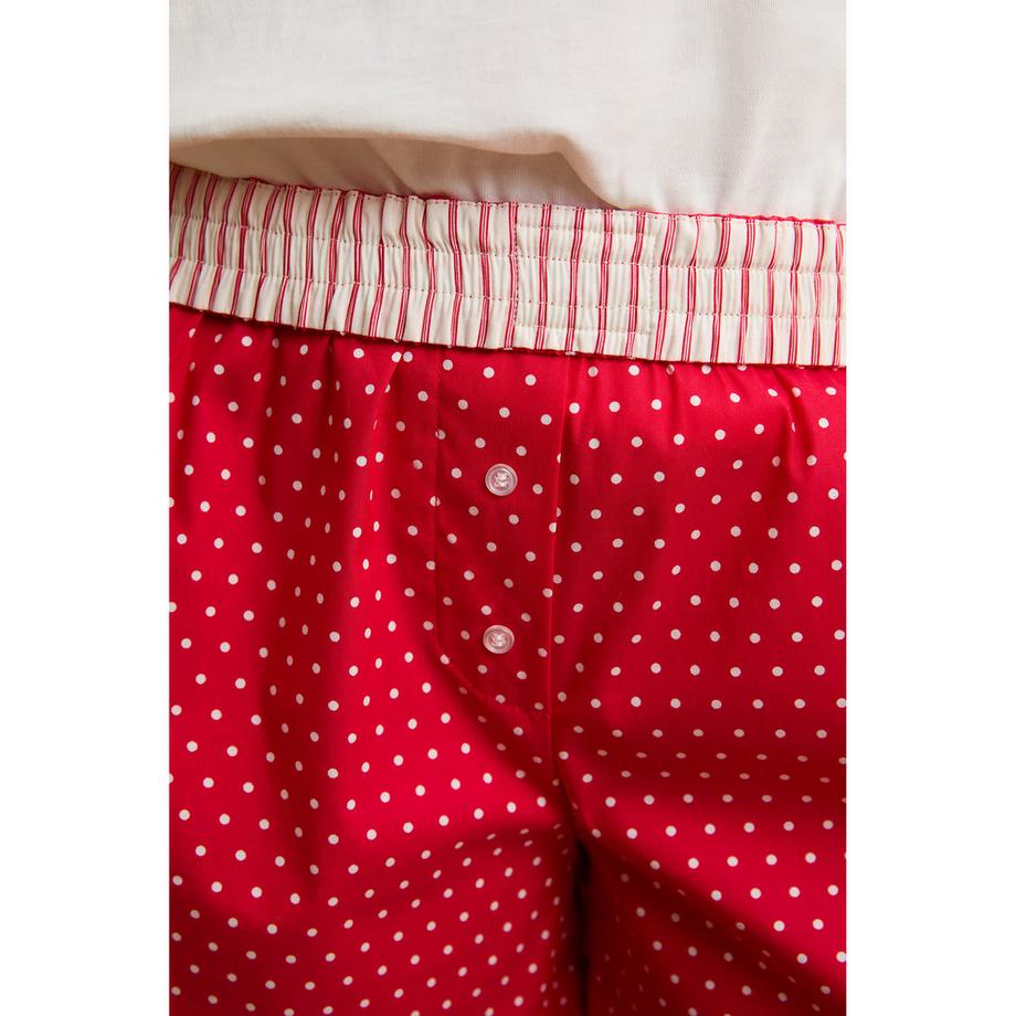 Etam Short de pyjama à pois  