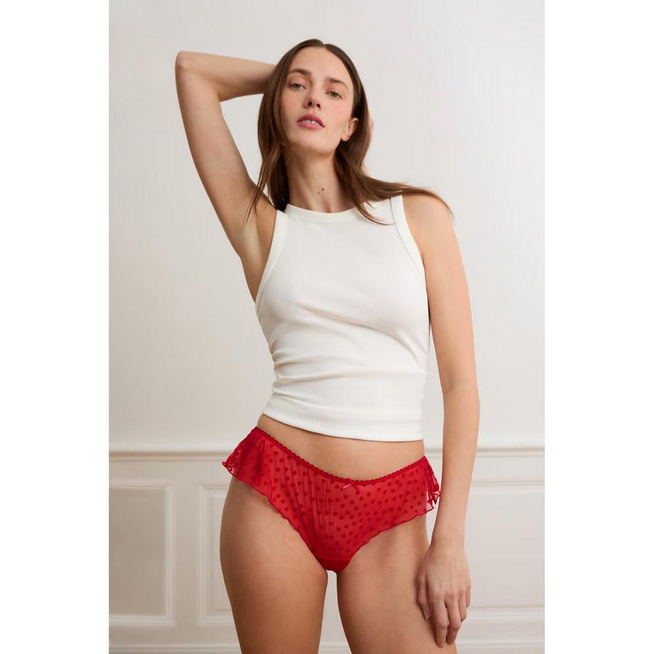 Etam Shorty avec motif cœurs  