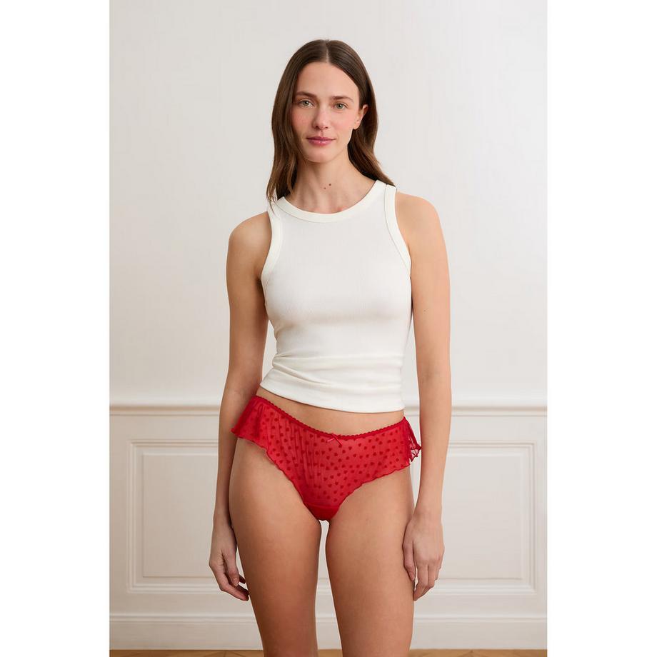 Etam Shorty avec motif cœurs  