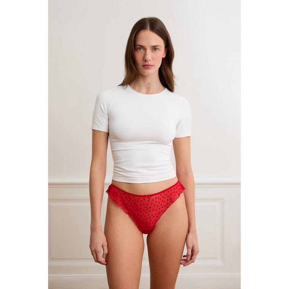 Etam Tanga Motif Cœur  