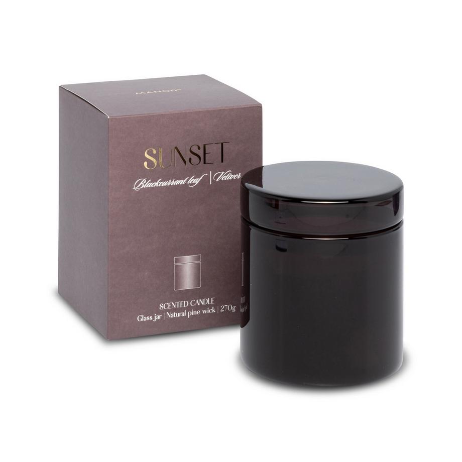 Bougie parfumée en verre