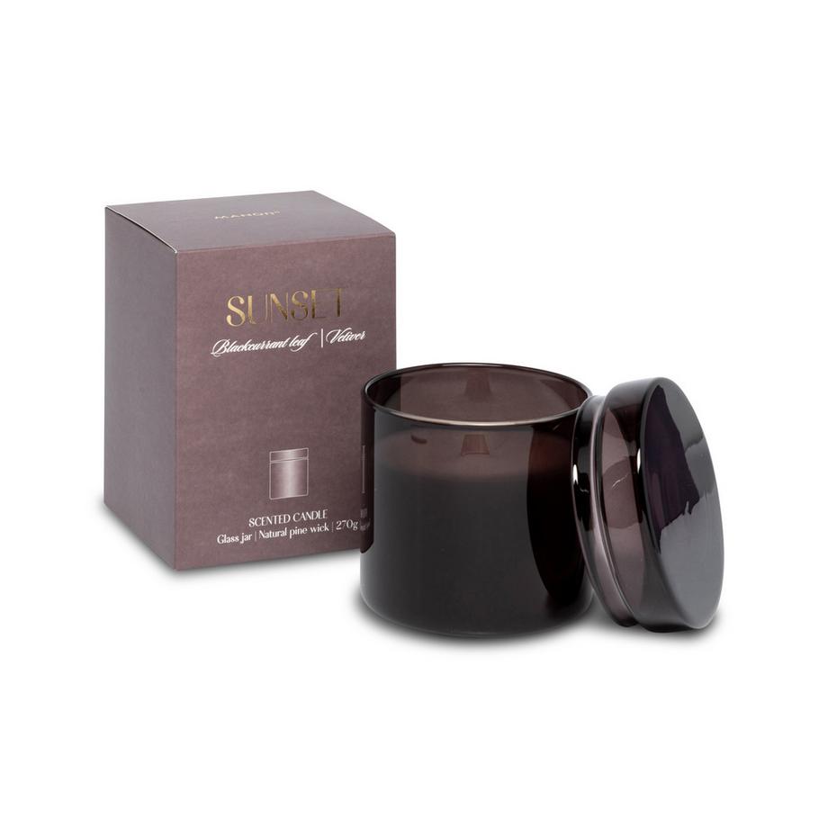 Manor Home Bougie parfumée en verre Nordic 