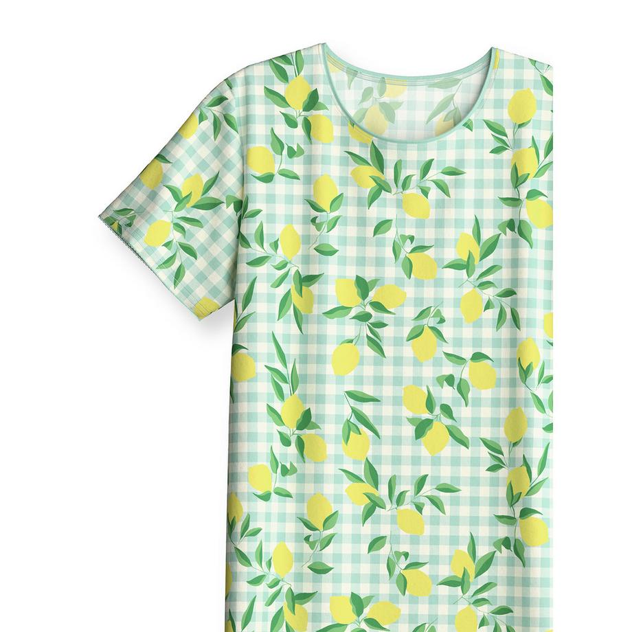 CALIDA Camicia da notte stampa limone  