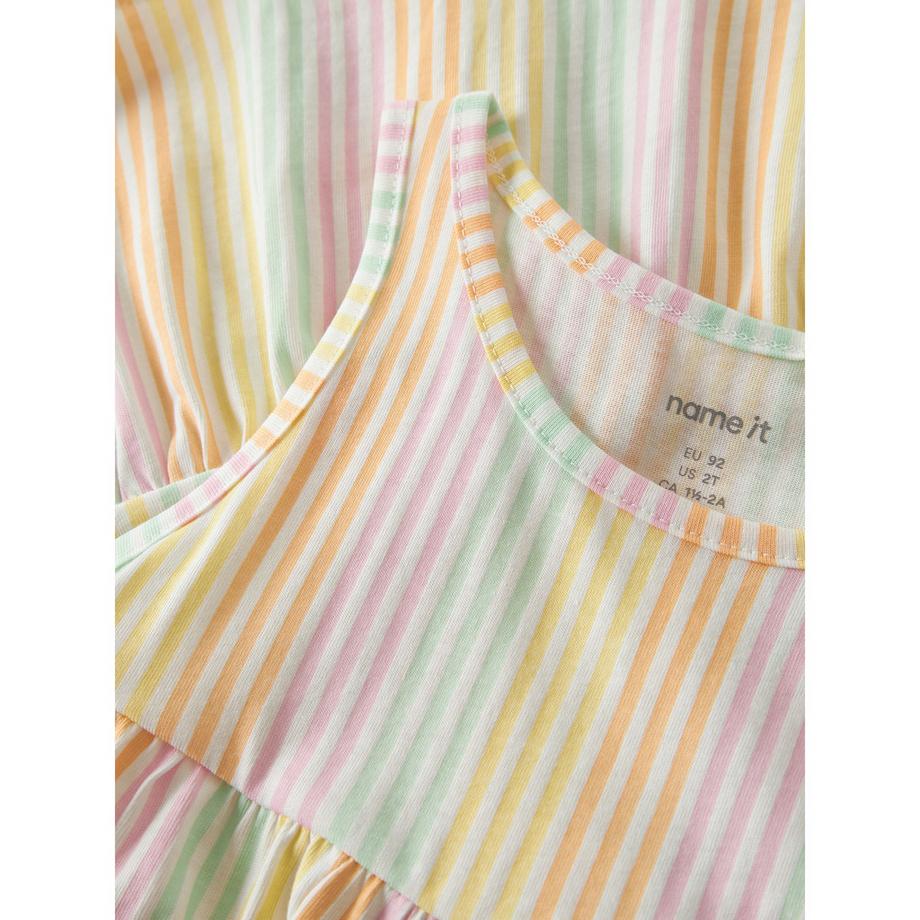 Name It Herz Print Stufenkleid  