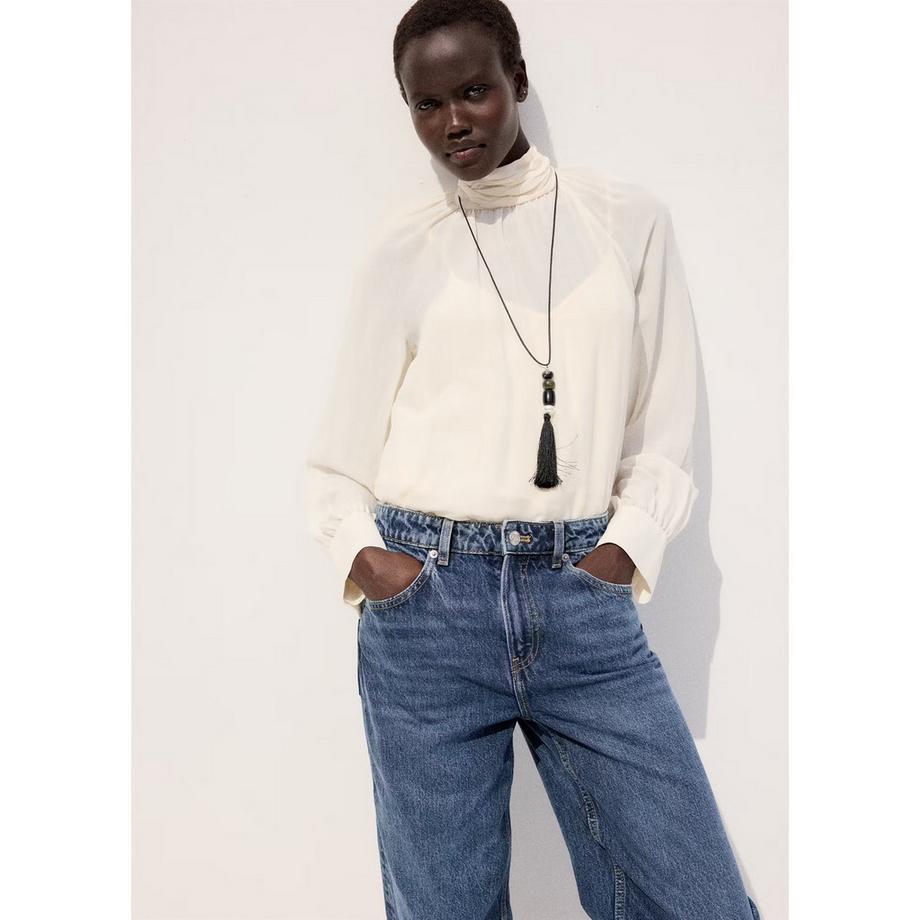 MANGO RIVER Jeans Gamba Larga  