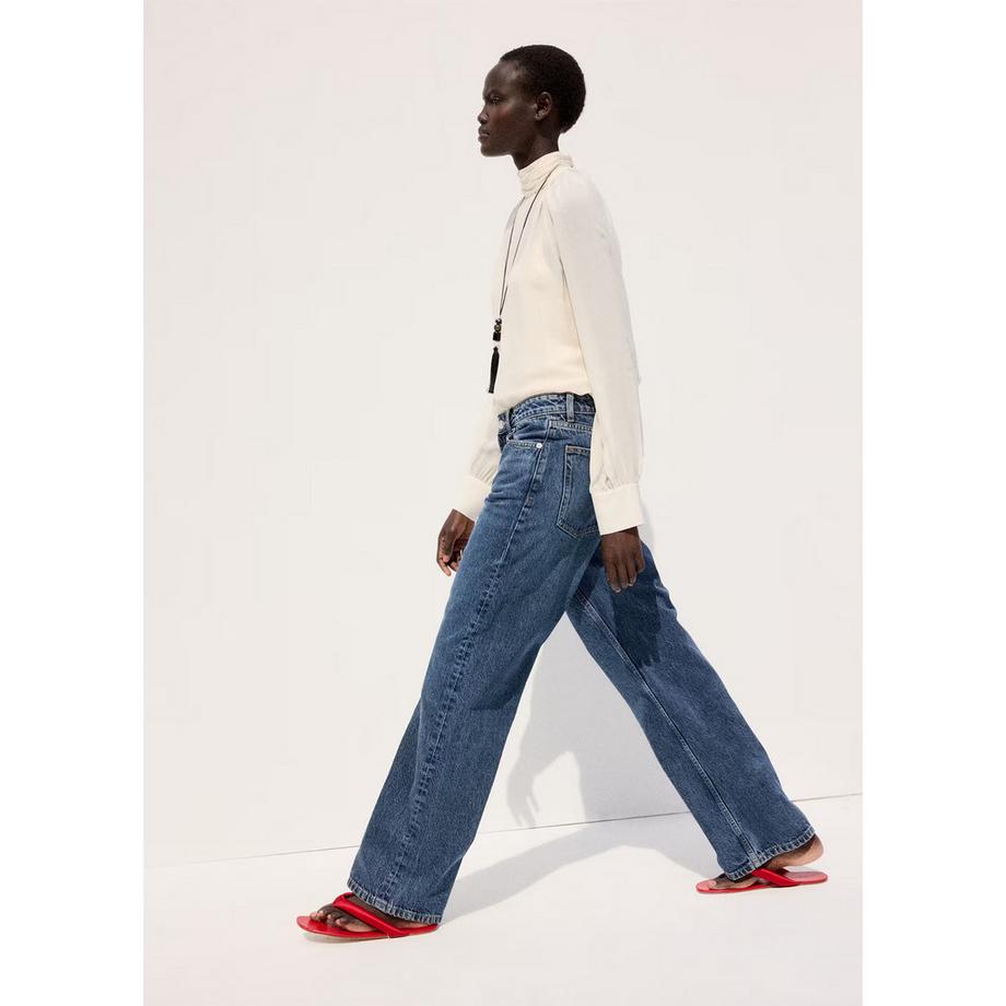 MANGO RIVER Jeans Gamba Larga  