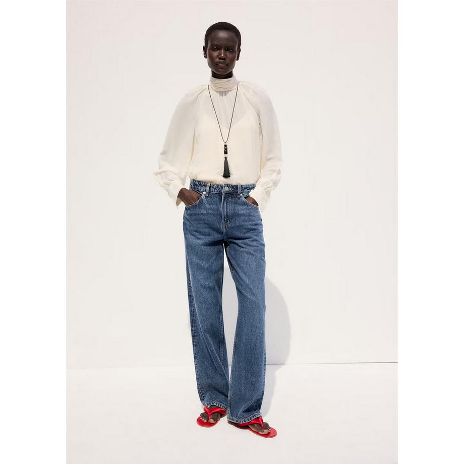 MANGO RIVER Jeans Gamba Larga  