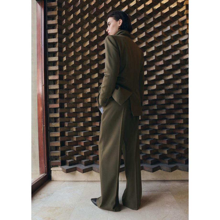 MANGO PARIS Pantaloni a Gamba Larga  