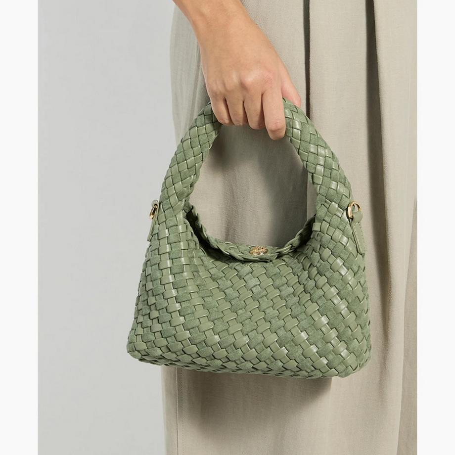 Dune London Sac à main clutch tissé  