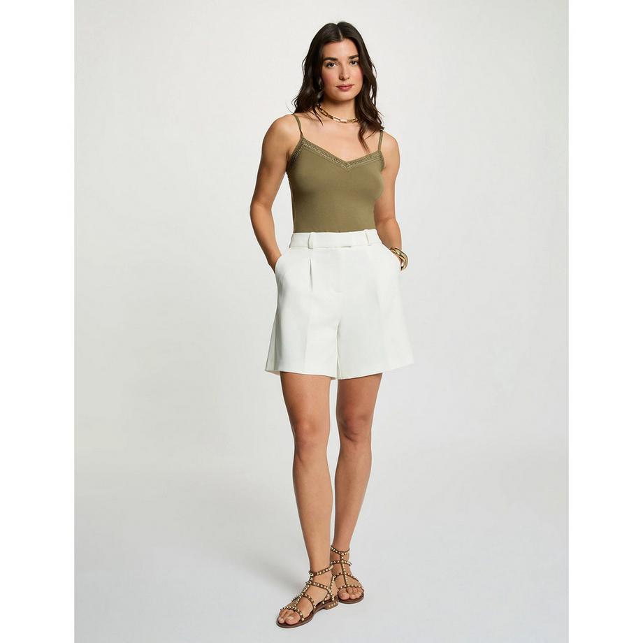 MORGAN V-Ausschnitt Camisole T-Shirt  